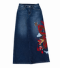 Deadstock Y2K Dragon Embroidered Wide-Leg Jeans