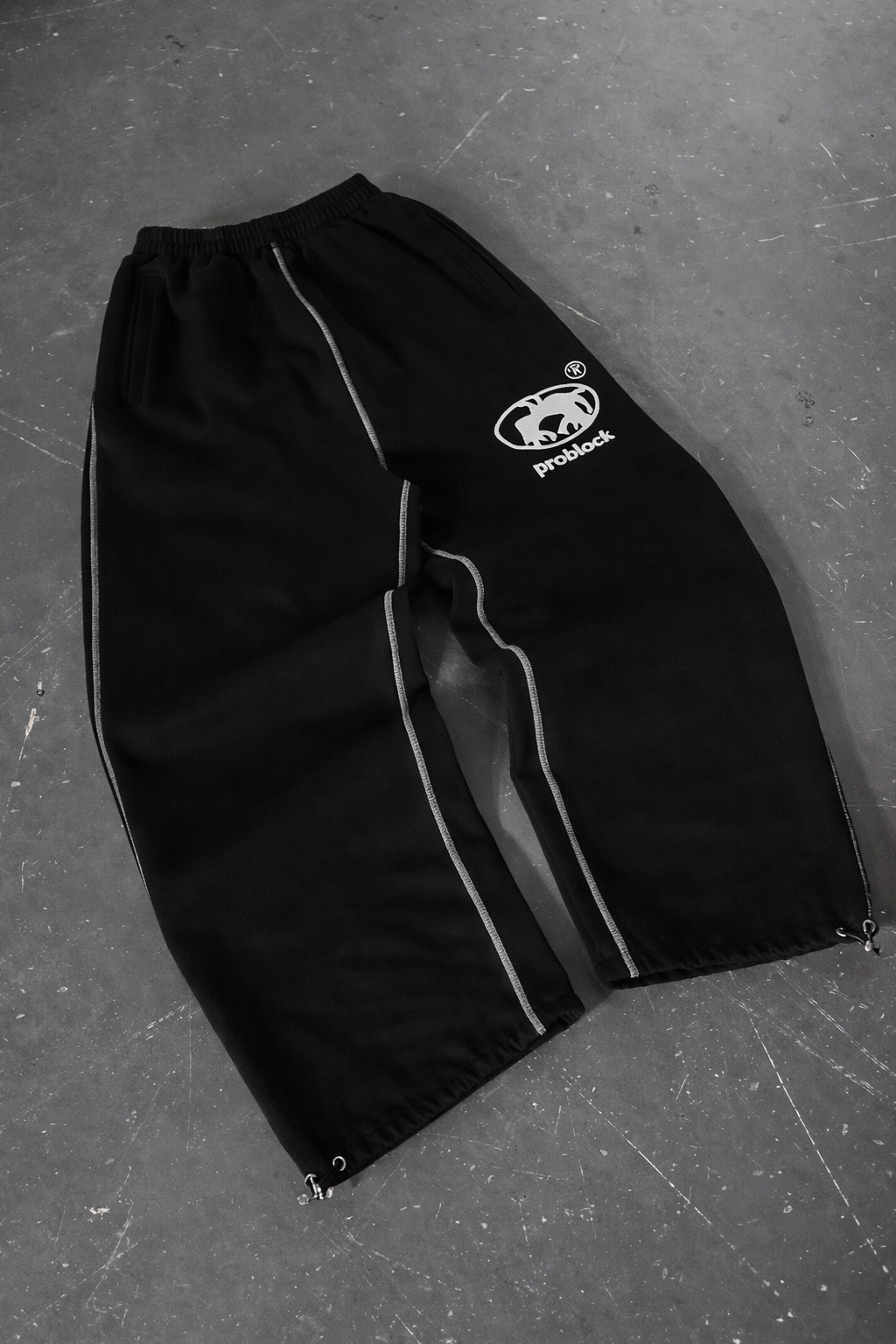 Deadstock. Y2K Embroidered Sweatpants