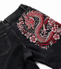 Deadstock. Embroidered Baggy Jeans
