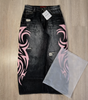 Deadstock Y2K Pink Graphic Baggy Jeans