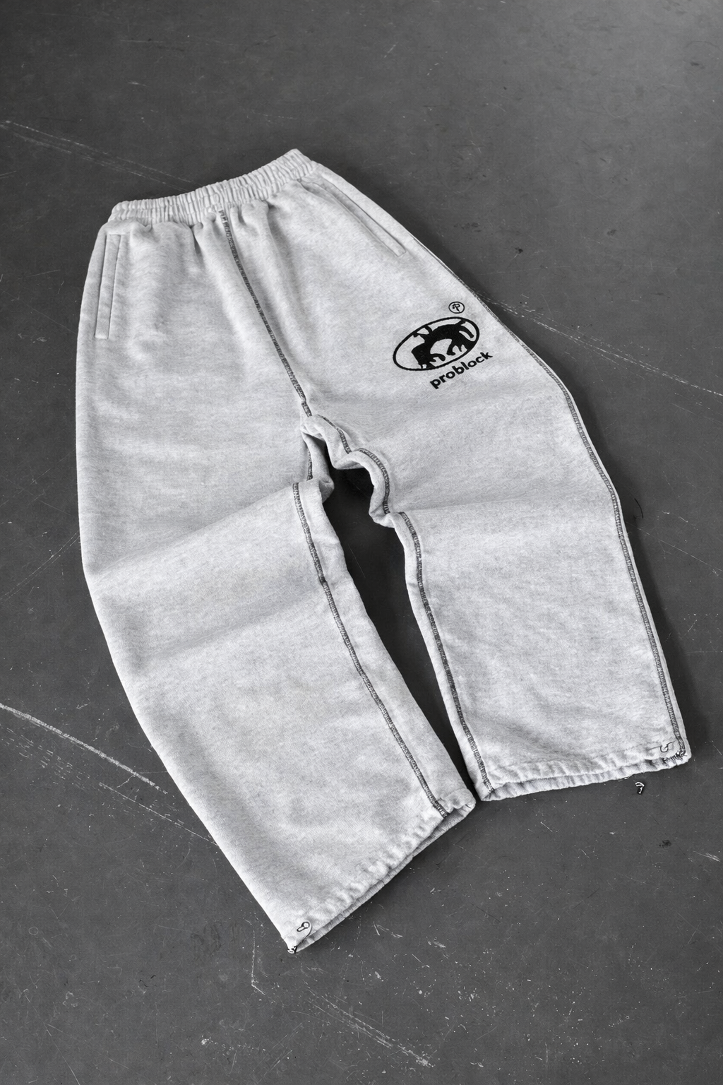 Deadstock. Y2K Embroidered Sweatpants