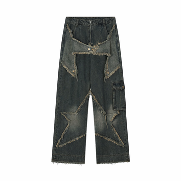 Deadstock. Raw Hem Star Jeans