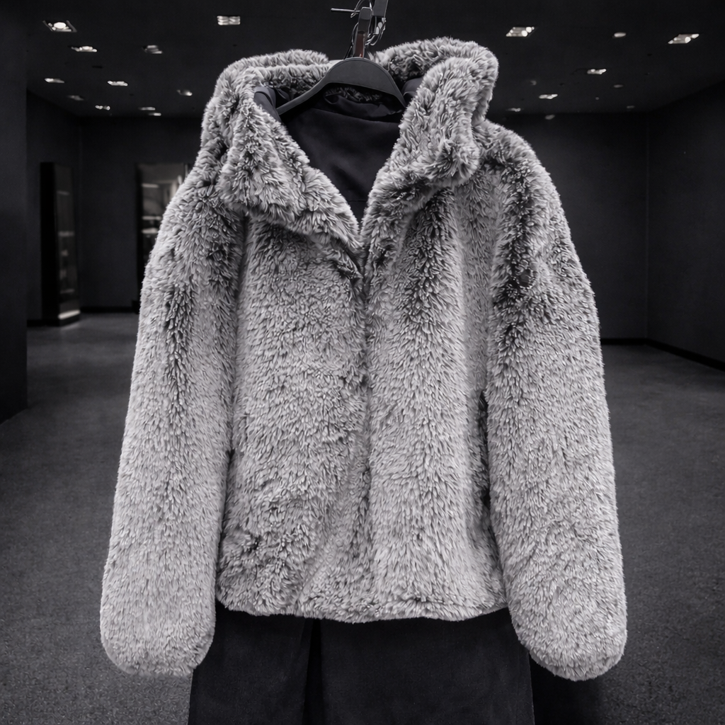 Deadstock Faux Fur Zip Jacket