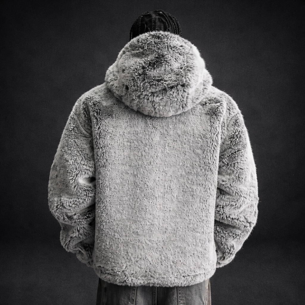 Deadstock Faux Fur Zip Jacket