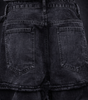 Deadstock Distressed Tassel Baggy Jeans