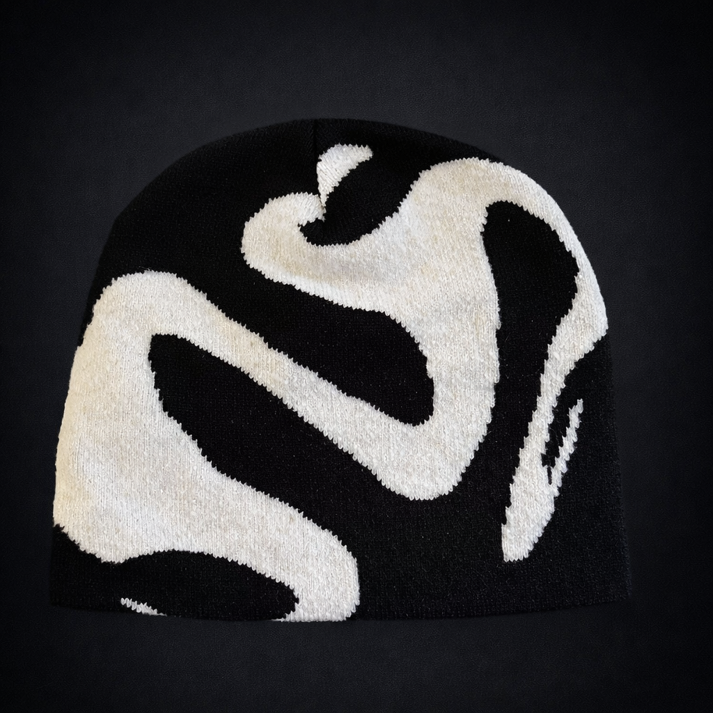 Deadstock Y2K Abstract Knit Beanie Bundle (5-Pack)