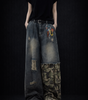 Deadstock Y2K Patchwork Baggy Jeans