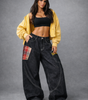 Women's Deadstock Patchwork Baggy Jeans
