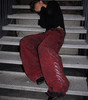 Deadstock Washed Red Y2K Baggy Jeans