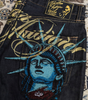 Deadstock Vintage Y2K Statue Graphic Wide Leg Jeans