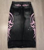 Deadstock Y2K Pink Graphic Baggy Jeans