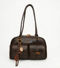 Deadstock Vintage Coffee Brown Shoulder Bag