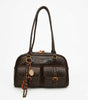Deadstock Vintage Coffee Brown Shoulder Bag